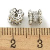 Rack Plating Brass Micro Pave Cubic Zirconia Beads KK-K386-03P-2