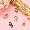 5Pcs 5 Colors 304 Stainless Steel Lobster Claw Clasps STAS-YW0001-53-5