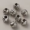 Tibetan Style Alloy European Beads FIND-TAC0002-065B-02-2