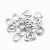 Tarnish Resistant 201 Stainless Steel Linking Rings STAS-L234-034P-1