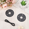 DIY Wind Chime Pendant Making Kits DIY-CN0003-71-4