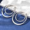 201 Stainless Steel Earrings EJEW-Q026-06P-B-4