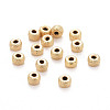 Eco-Friendly Brass Spacers Beads KK-M225-24G-C-1