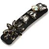 Alloy & Glass Rhinesttone Alligator Hair Clips PW-WG027CA-01-1