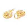 Brass Charms KK-G418-28G-3