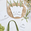 24Pcs 2 Sets Paper Seat Reserved Sign Hanging AJEW-CN0006-21B-4