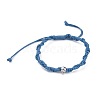 Unisex Adjustable Korean Waxed Polyester Cord Braided Bead Bracelets BJEW-JB04669-04-1