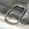 304 Stainless Steel Mesh Chain Bracelets for Women BJEW-Z087-15P-5