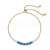 Adjustable 304 Stainless Steel Cable Chain Slider Bracelets BJEW-JB13089-03-2