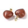 Synthetic Goldstone Pendants G-I311-A37-G-2