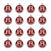 Platinum Plated Alloy Enamel Charms LS-ENAM-S118-03H-P-2