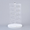 360°Rotating Organic Glass Earring Display Stand EDIS-E025-08-2