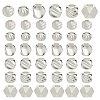 60Pcs 6 Styles Brass Spacer Beads KK-HS0015-38-1
