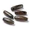 Tibetan Style dZi Beads TDZI-E004-32-2