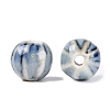 Vintage Porcelain Corrugated Beads PORC-N013-11I-2