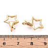 Brass Lobster Claw Clasps KK-T078-23G-3
