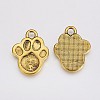 Tibetan Style Alloy Pendants X-TIBEP-21652-AG-RS-2