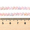 Natural Morganite Beads Strands G-C179-A4mm-10-5