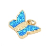 Butterfly Brass Pendants KK-I723-30G-2