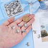 80Pcs Tibetan Style Alloy Pendants TIBE-DC0001-20-3