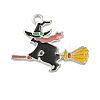 Halloween Theme Alloy Enamel Pendants ENAM-M221-02P-05-1