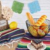 Cotton Flag Placemats for Dining Table and Felt Pennant Flags DJEW-FG0001-03-5