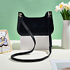 1Pc Black PU Imitation Leather Adjustable Bag Straps AJEW-CL0002-19P-4
