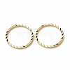 Brass Linking Rings KK-F831-018D-G-RS-2