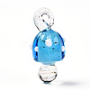 Handmade Lampwork Pendants LAMP-T021-23D-1