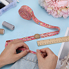 Cotton Flower Ribbon OCOR-WH0036-52E-3