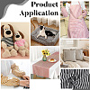 Cotton Fabric with Strip Pattern DIY-PH0037-96A-5