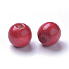 Dyed Natural Wood Beads LS-WOOD-Q006-16mm-01-LF-2