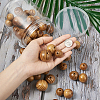 Craftdady Round Natural Wood Beads WOOD-CD0001-01-6