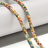 Baking Paint Synthetic Turquoise Beads Strands G-H060-02A-06-2