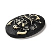 Halloween Opaque Resin Cabochons CRES-F023-06-3