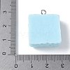 Opaque Resin Pendants X-RESI-Z033-02P-A-3