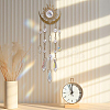 1Pc Metal Moon Hanging Ornaments AJEW-CN0004-04B-5