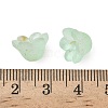 Frosted Glass Bead Cap FGLA-C001-01E-3