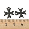 Ion Plating(IP) 304 Stainless Steel Charms STAS-C043-49B-3