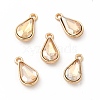 Faceted Glass Rhinestone Pendants FIND-G049-01G-04-3