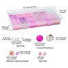 Transparent Glass Beads  with Seed Beads GLAA-FS0001-82-4