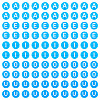 100Pcs 5 Styles Transparent Acrylic Beads OACR-TA0003-48B-3