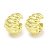 Brass Cuff Earrings EJEW-C104-077G-1