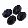 Synthetic Blue Goldstone Cabochons G-T073-16M-1