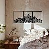 Iron Wall Art Decorations HJEW-WH0067-041-2