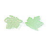 Baking Paint Transparent Glass Pendants DGLA-N014-11A-02-2