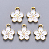 Alloy Enamel Charms ENAM-S121-121C-2