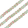 1 Strand Handmade Glod Sand Lampwork Beads Strands LAMP-TA0002-09F-3