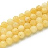 Natural Quartz Beads Strands G-N355-8mm-06-1