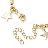 Christmas Tree Santa Claus Alloy Enamel Charm Bracelets BJEW-TA00491-4